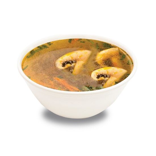 Суп грибной постный