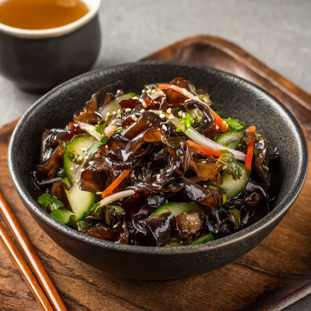 Салат из грибов муэр