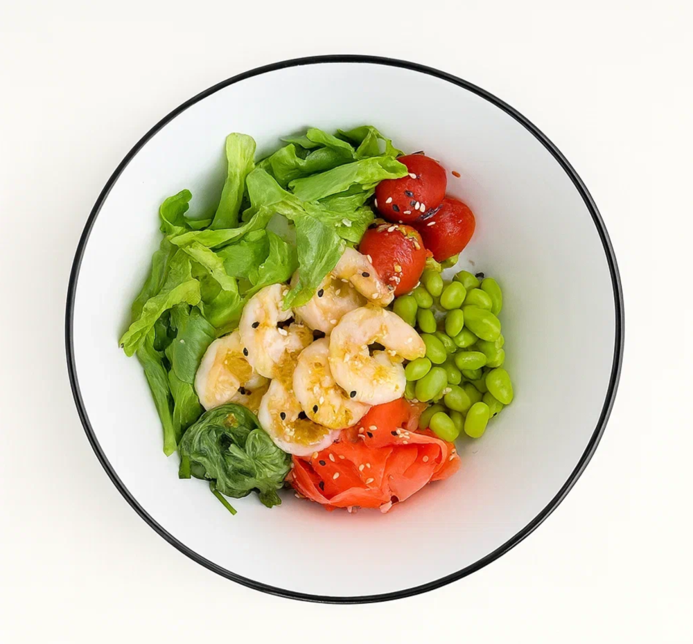 Поке с креветками