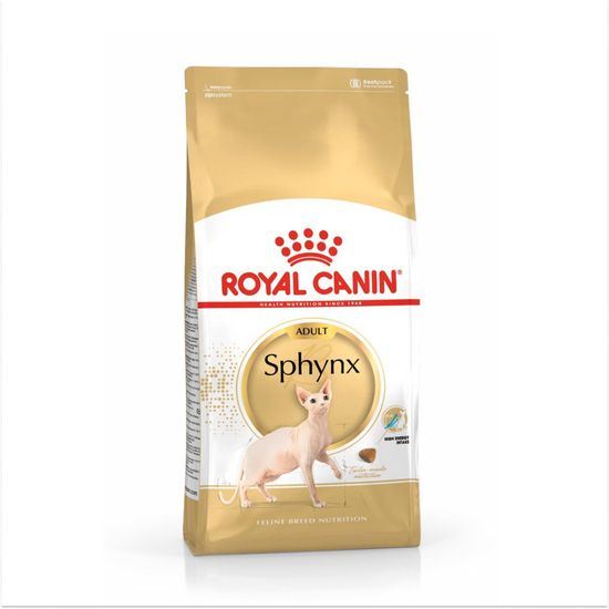 ROYAL CANIN Сфинкс сухой корм для взрослых кошек породы сфинкс, 2 кг