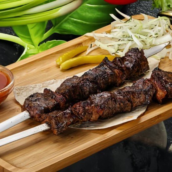 Шашлык из печени