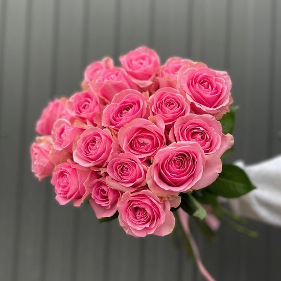 Роза розовая 7 шт