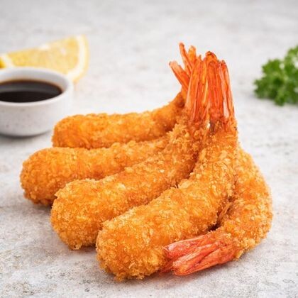 Креветки темпура