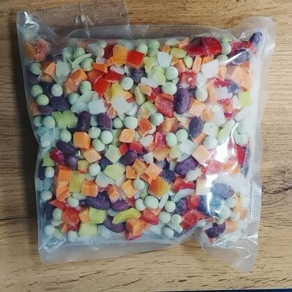 Гарнир с красной фасолью с/м 500 гр