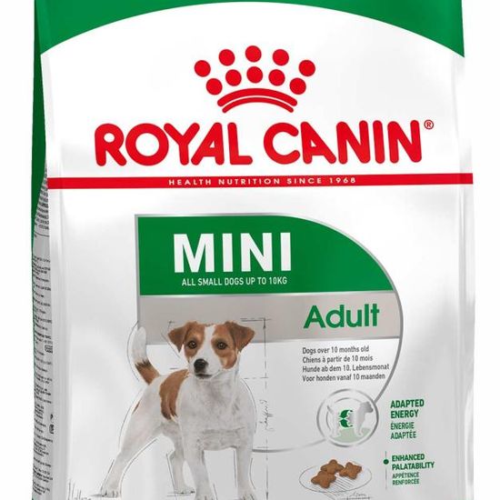 ROYAL CANIN Мини Эдалт сухой корм для взрослых собак мелких пород от 10 месяцев до 8 лет, 0,8 кг