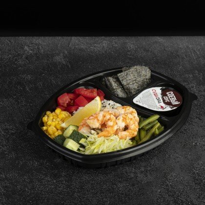 Фит Бокс с креветками