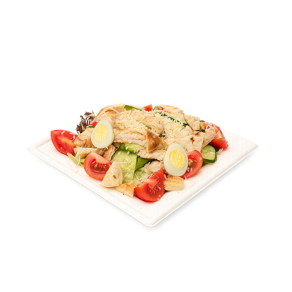 Салат Цезарь с курицей