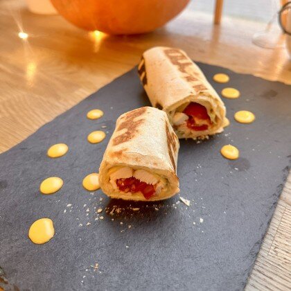 Ролл с курицей