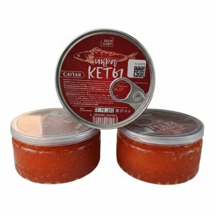 Икра кеты пл.б. 200 гр