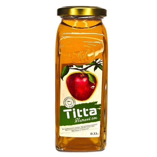 Сок натуральный Titta яблоко (без сахара)