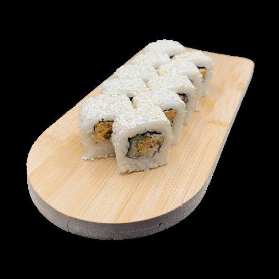 Острый ролл с мидиями