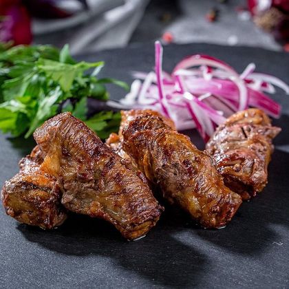 Шашлык из телячьей печени