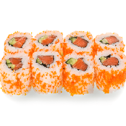 Калифорния с лососем ролл