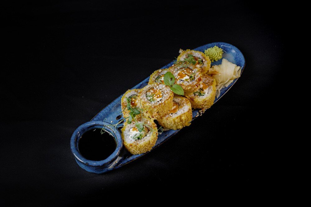 Ролл Сяке темпура