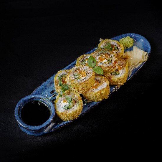 Ролл Сяке темпура