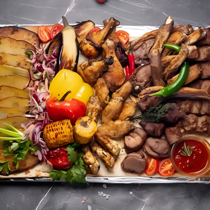 № 23 Шашлычный сет Lam & Chicken