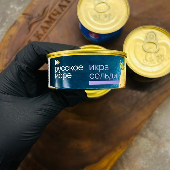 Икра деликатесная сельди ж/б 100 гр