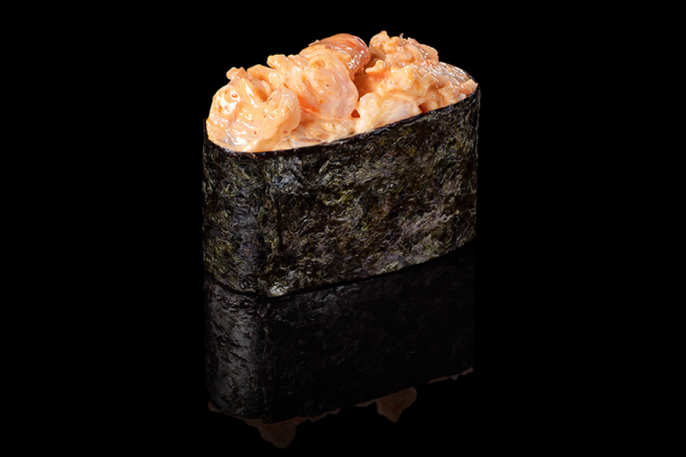 Гункан с креветкой