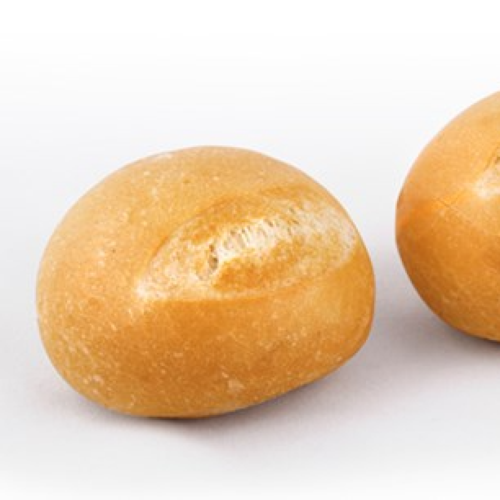 Белая булочка