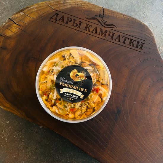 Морской коктейль в масле 300гр.