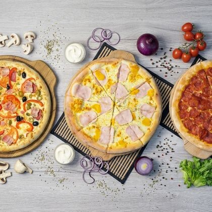 Сет из 3-х пицц 33 см