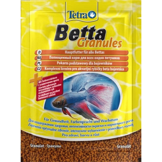 Tetra Betta Granules корм для петушков, гранулы, саше 5 г