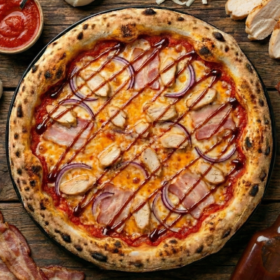 Пицца «Цыпленок барбекю»