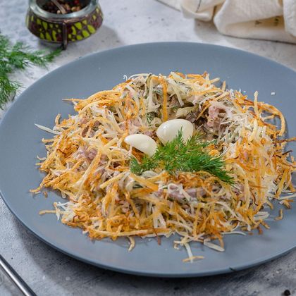 Салат «Гнездо»