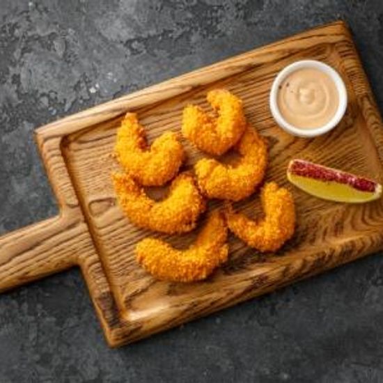 Креветки в кляре