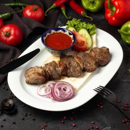 Шашлык из говядины