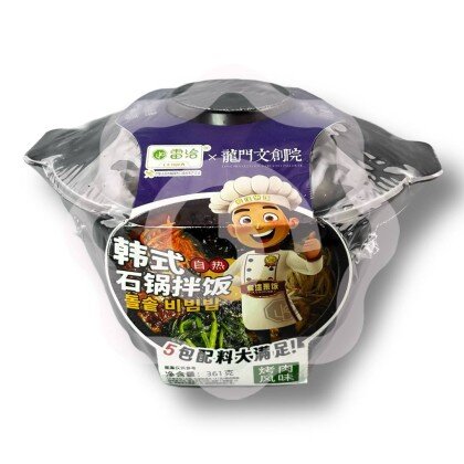 Рис саморазогревающийся LeiQia пибимпаб с Барбекю и овощами