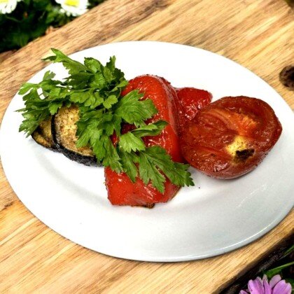 Овощи на мангале