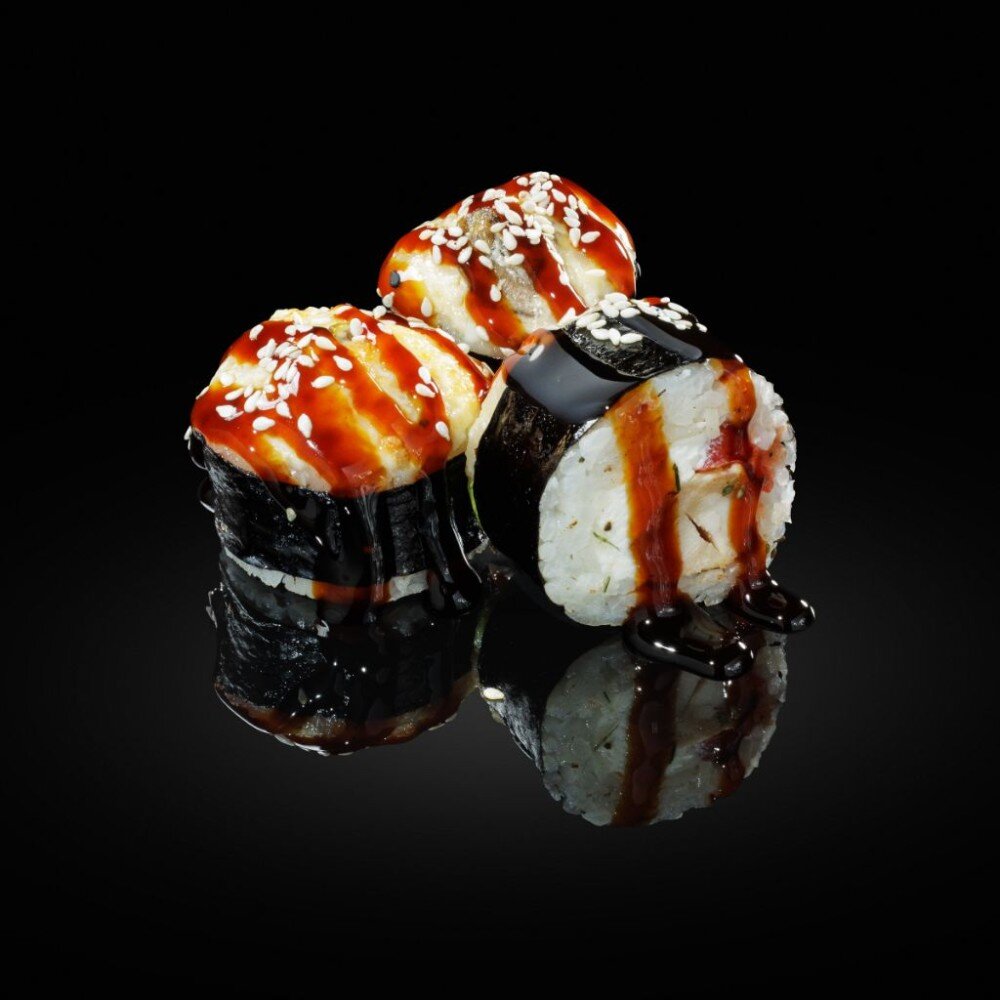 Запечённый с курицей