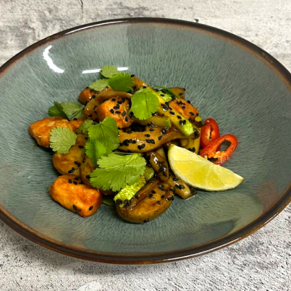 Филе лосося в терияки