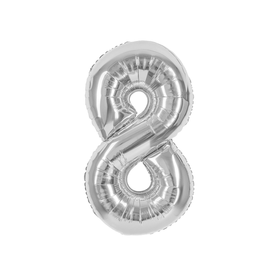 ≈ 100 см, Цифра 8, Серебро