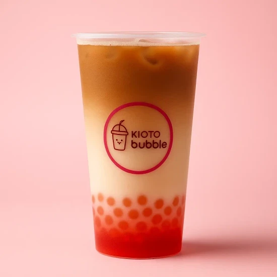 Молочный чай клубника