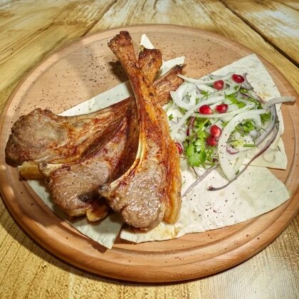 Шашлык из баранины корейка