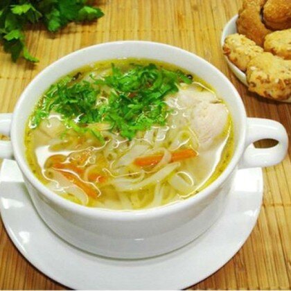 Суп куриный