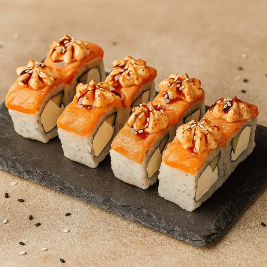 Ролл «Запеченная Филадельфия»