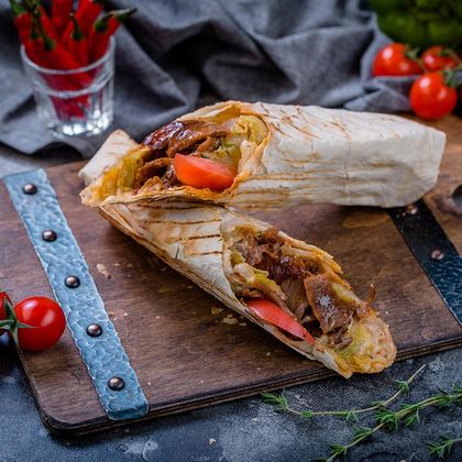 Шаурма микс телятина+ягненок в лаваше