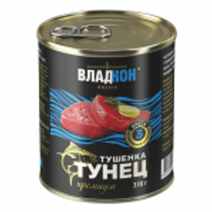 Тушенка из тунца желтоперого, ж/б ключ 338 гр
