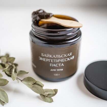 Травяная паста для тела "Байкальская энергетическая паста" 130 г.