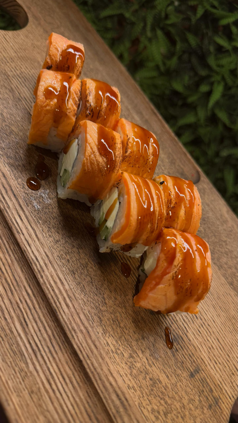 Опаленная форель