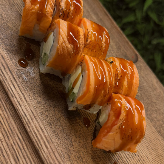 Опаленная форель