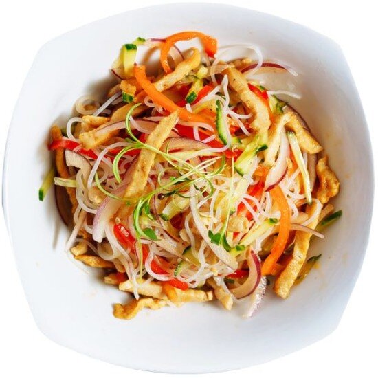 Фунчоза с курицей