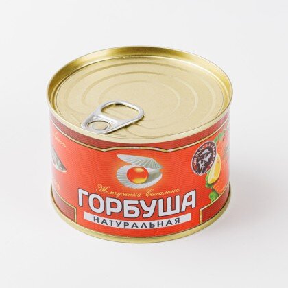 Горбуша натуральная 240 гр. ж/б ключ, шт