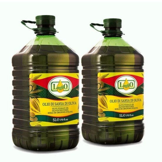 Масло оливковое LugliO рафинированное, Италия, Пэт 5л х 2 шт.