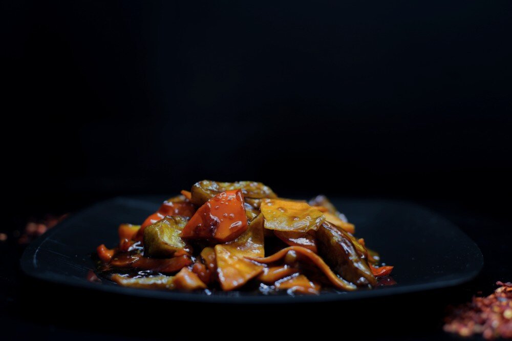 Овощное рагу с баклажаном