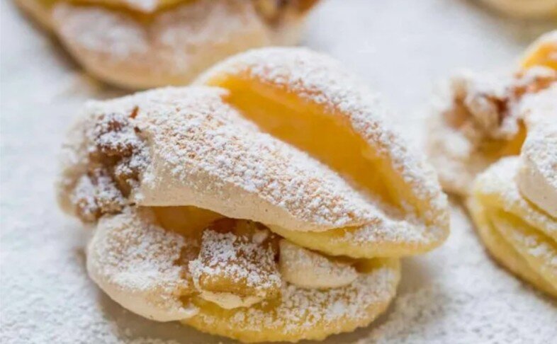 Ракушка с безе