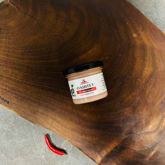 Паштет из печени утки "Сливочный" ст/б